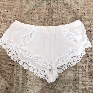 VS bridal shorts